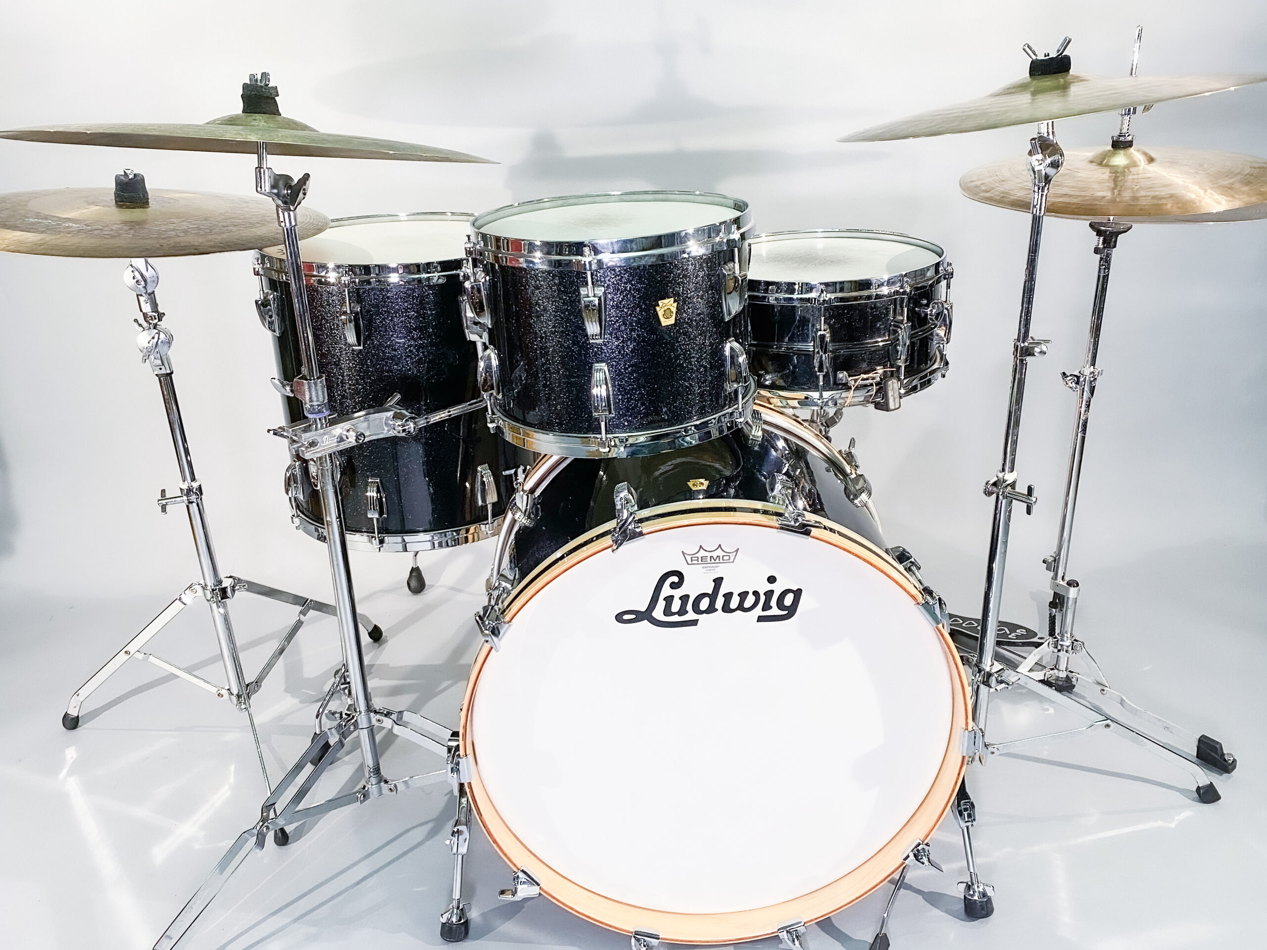 02.Ludwig Black Sparkle: 13-16-22+ 14SD