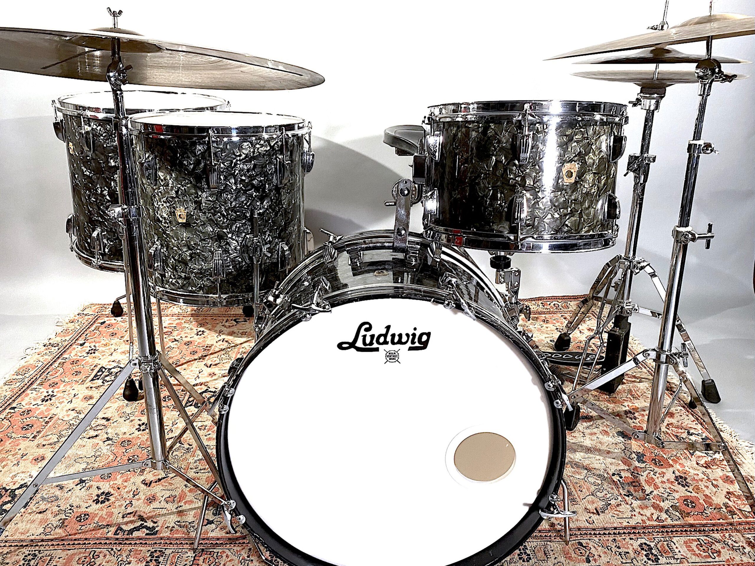 07. 1964 Ludwig Downbeat:12TT-14FT-20+16FT w. 14 Rogers SD